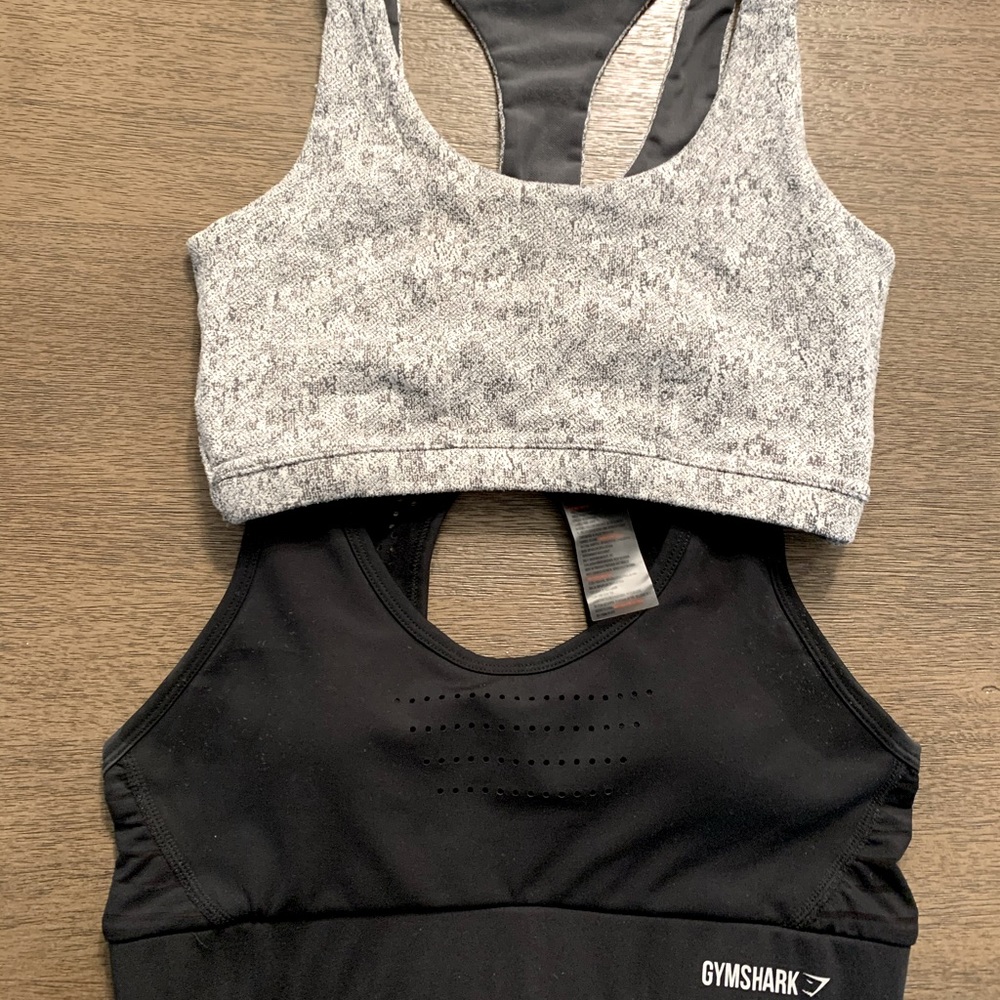 2 GymShark Bras